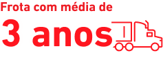 Frota com idade média de 3 anos